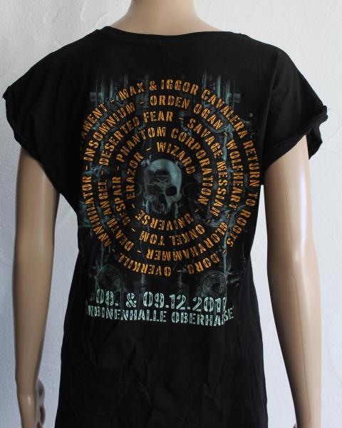 Ruhrpott Metal Meeting 2017 - Girlie Shirt - Skull